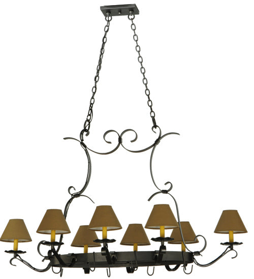 Meyda Tiffany Laramie 188402 Pendant Light - Pewter