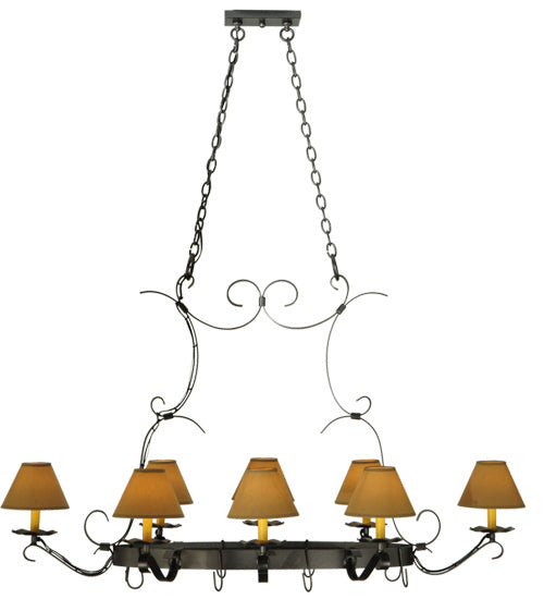 Meyda Tiffany Laramie 188402 Pendant Light - Pewter