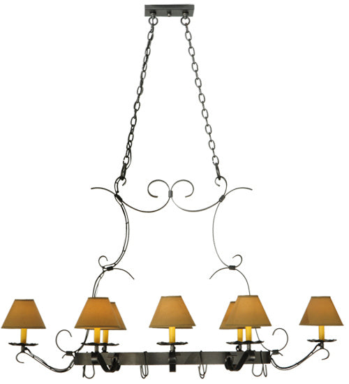 Meyda Tiffany Laramie 188402 Pendant Light - Pewter