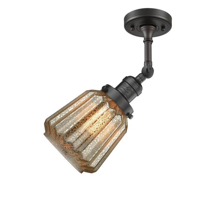 Innovations Franklin Restoration 201F-OB-G146 Ceiling Light - Oil Rubbed Bronze