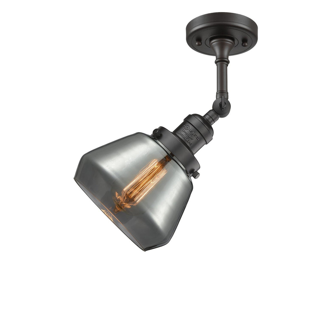 Innovations Franklin Restoration 201F-OB-G173 Ceiling Light - Oil Rubbed Bronze