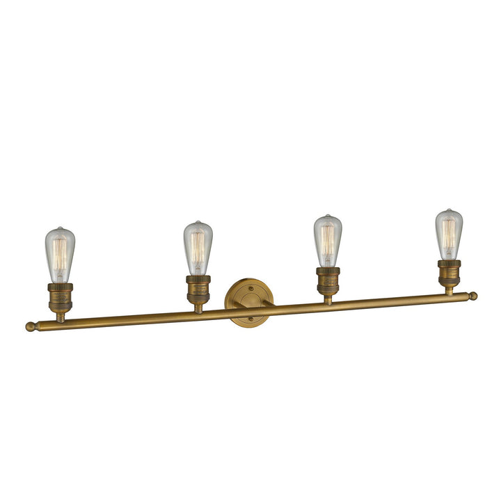 Innovations Franklin Restoration 215-BB Bath Vanity Light 42 in. wide - Brushed Brass