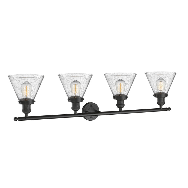 Innovations Franklin Restoration 215-OB-G44 Bath Vanity Light 44 in. wide - Oil Rubbed Bronze