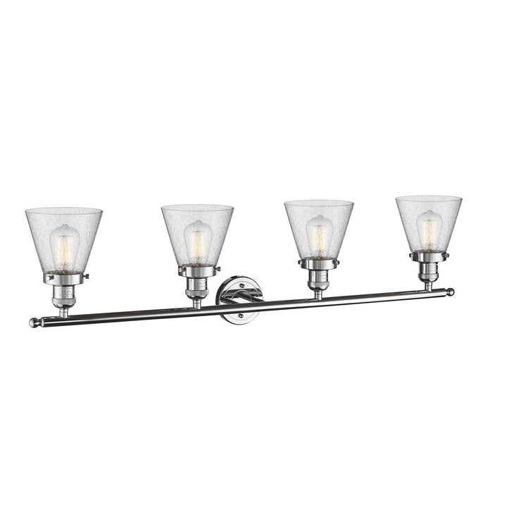 Innovations Franklin Restoration 215-PC-G64 Bath Vanity Light 43 in. wide - Polished Chrome