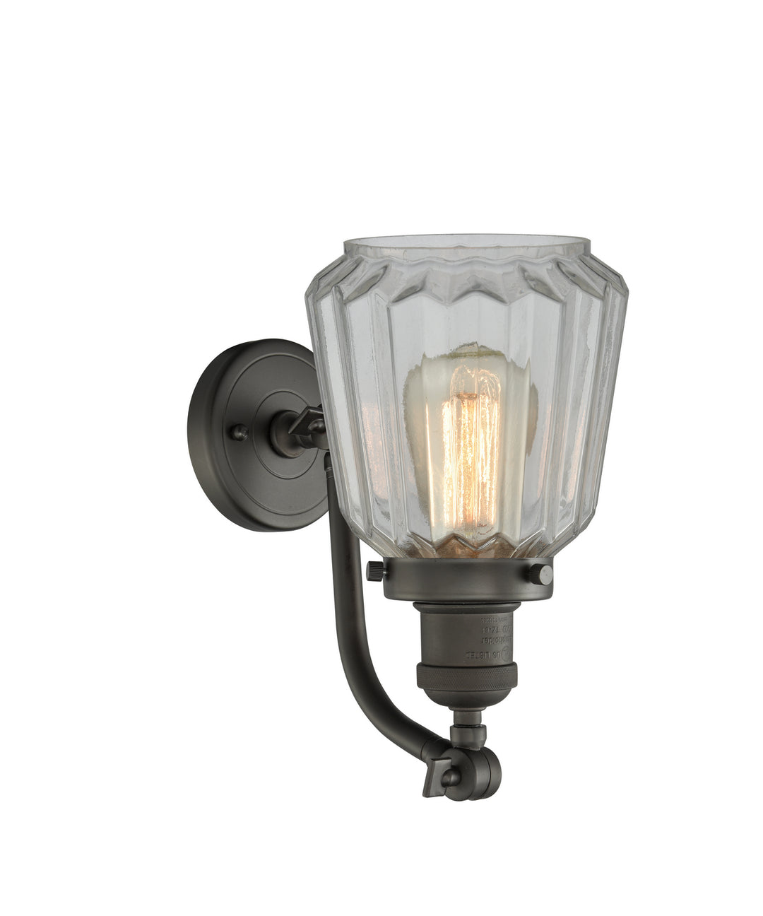 Innovations Franklin Restoration 515-1W-OB-G142 Wall Sconce Light - Oil Rubbed Bronze