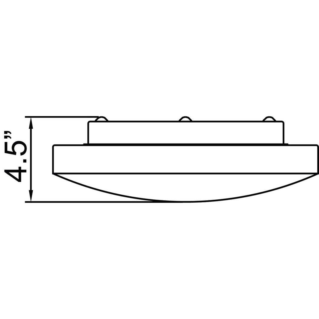 Access Orion 50162LEDDLP-WH/OPL Ceiling Light - White