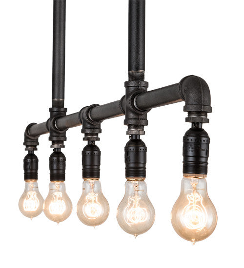 2nd Avenue Alva 18938-174.48H Pendant Light - Industrial Black