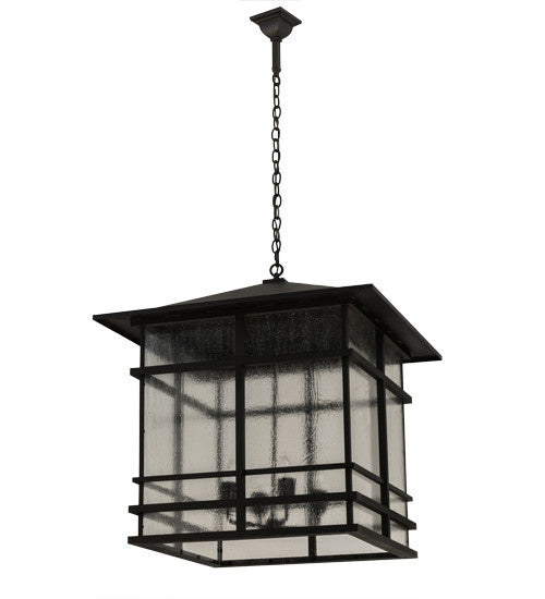 2nd Avenue Tea House 65304-1 Pendant Light - Black Textured