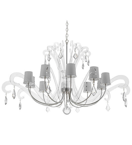 2nd Avenue Lienz 64600-1 Chandelier Light - Brushed Stainless Steel