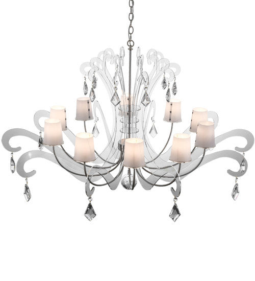 2nd Avenue Lienz 64600-1 Chandelier Light - Brushed Stainless Steel