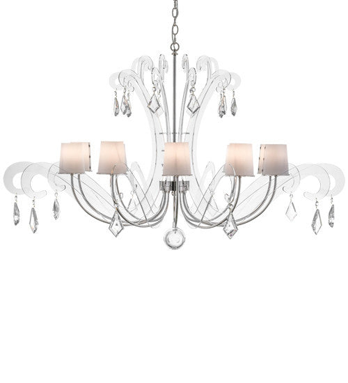 2nd Avenue Lienz 64600-1 Chandelier Light - Brushed Stainless Steel