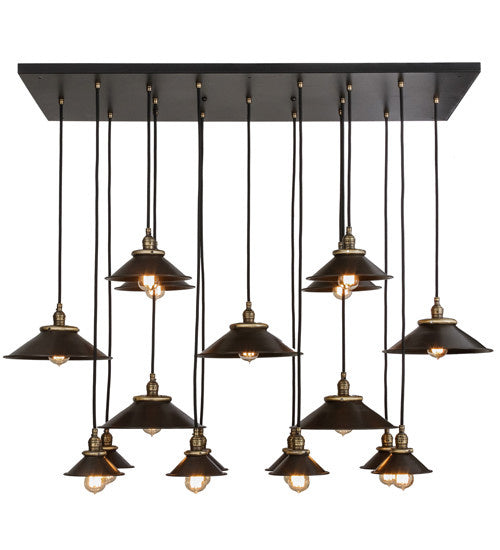 2nd Avenue Revival 62799-10 Pendant Light - Black