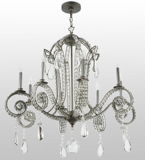 2nd Avenue Lucerne 220263-3 Chandelier Light - Iron Ore