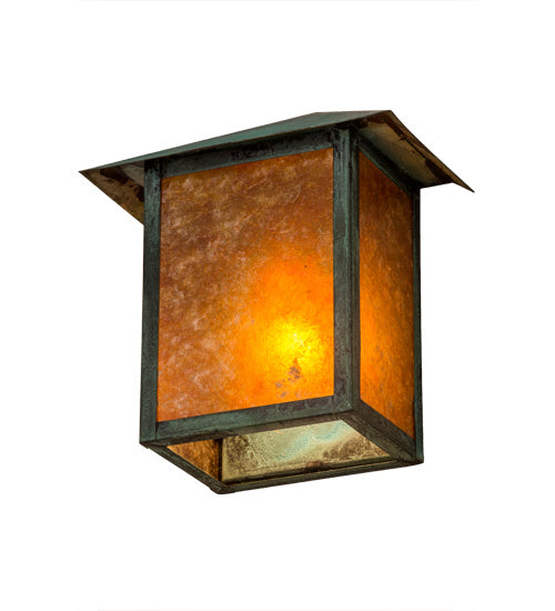 Meyda Tiffany Lighting 2966 Seneca One Light Wall Sconce Outdoor Verde