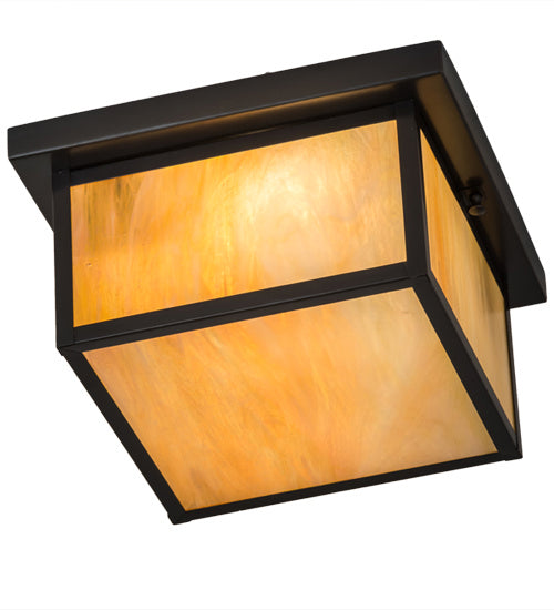 Meyda Tiffany Hyde Park 4782 Ceiling Light - Craftsman Brown