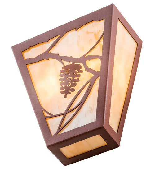 Meyda Tiffany Whispering Pines 191965 Wall Light - Oil Rubbed Bronze