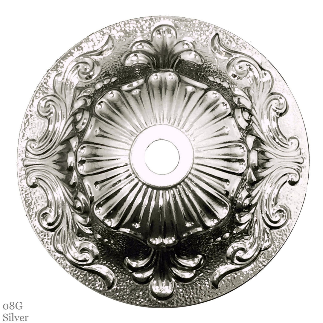 American Brass & Crystal Llydia FM6511-A-08G-ST-HL Ceiling Light - Silver