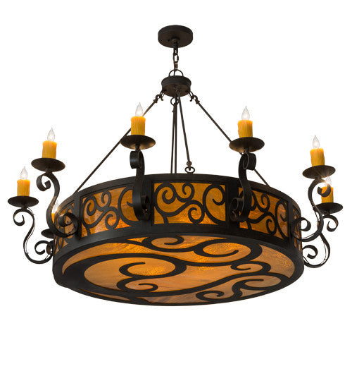 2nd Avenue Delano 40525-26 Chandelier Light - Chestnut