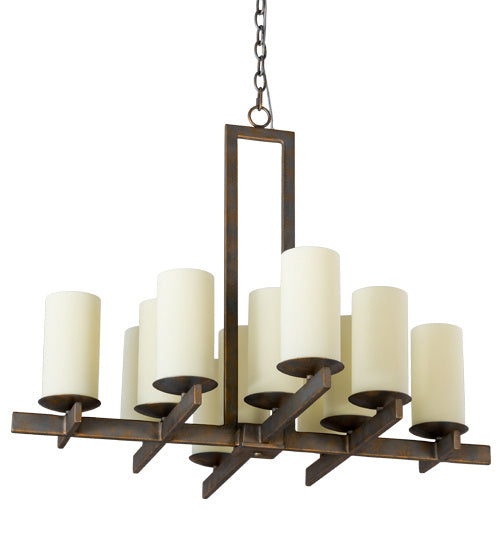 Meyda Tiffany Dante 183053 Chandelier Light - French Bronzed