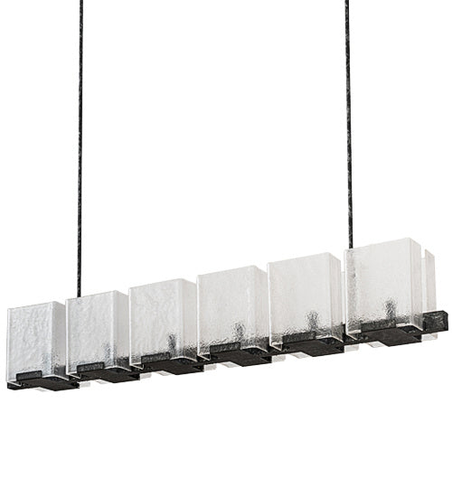 Meyda Tiffany Ice Cube 190616 Pendant Light - Custom, Chrome