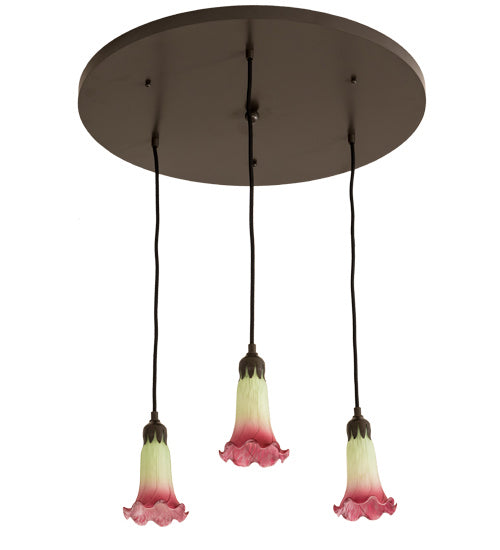 Meyda Tiffany Pond Lily 192383 Pendant Light - Timeless Bronze