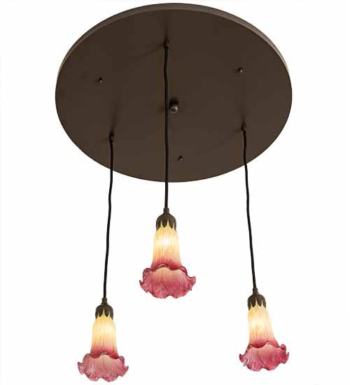 Meyda Tiffany Pond Lily 192383 Pendant Light - Timeless Bronze