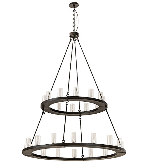 Meyda Tiffany Loxley 192461 Chandelier Light - Timeless Bronze