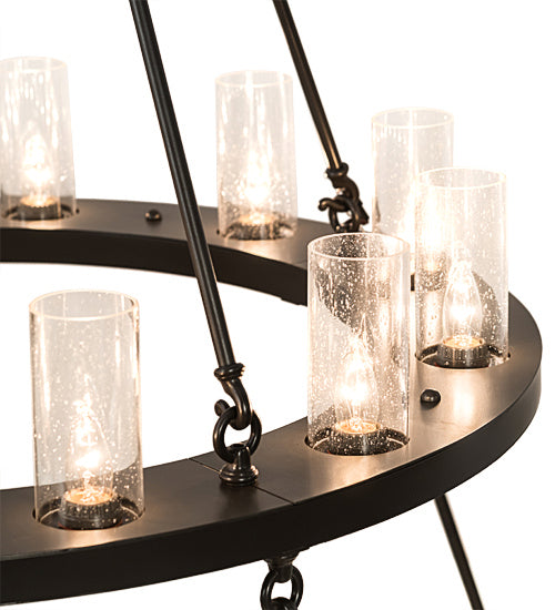 Meyda Tiffany Loxley 192461 Chandelier Light - Timeless Bronze