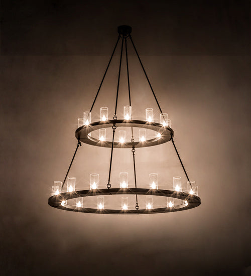 Meyda Tiffany Loxley 192461 Chandelier Light - Timeless Bronze