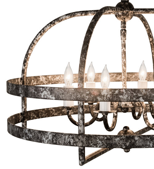 Meyda Tiffany Aldari 192658 Pendant Light - Pewter