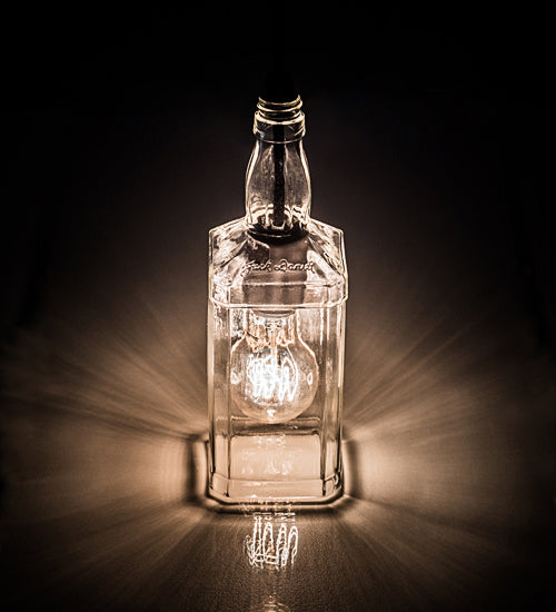 Meyda Tiffany Whiskey Bottle 193436 Pendant Light - Wrought Iron