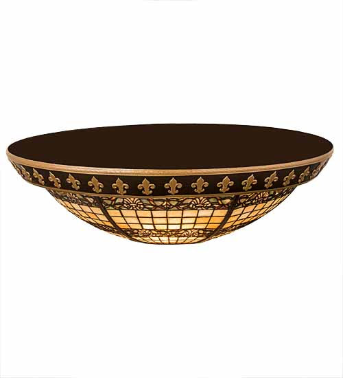 Meyda Tiffany Shell And Ribbon 195918 Ceiling Light - Copper Vein