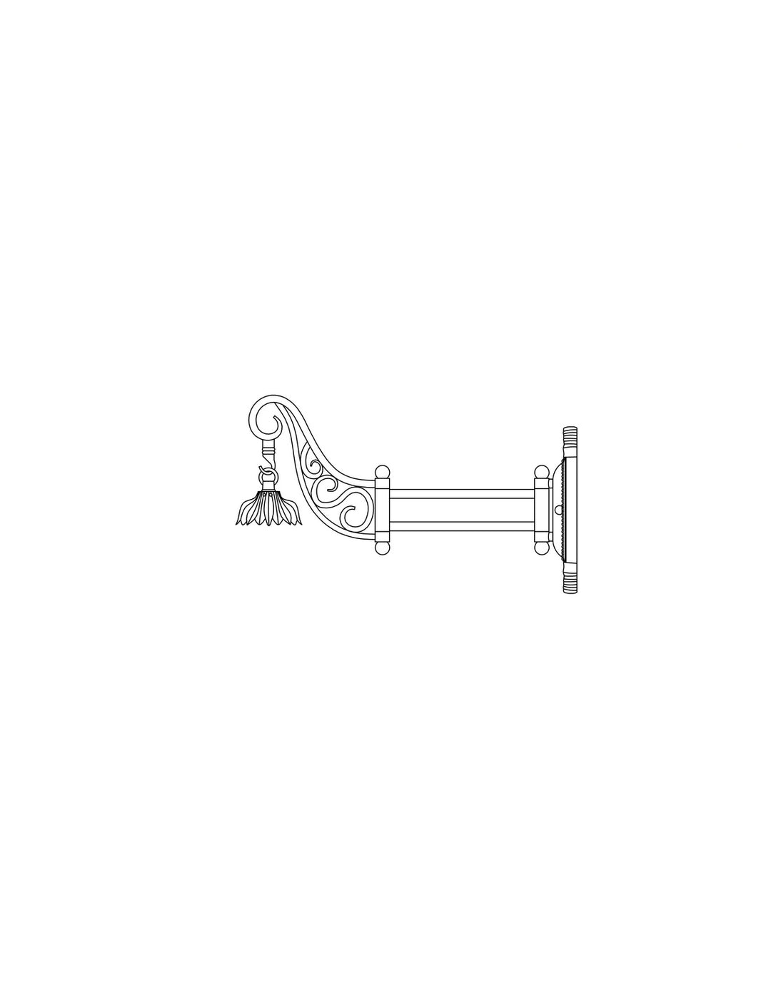 Elk Mix-N-Match 079-TB-LG Wall Sconce Light - Tiffany Bronze