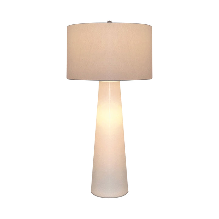 Elk Lighting 203  Obelisk Lamp White