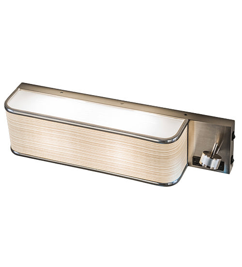 Meyda Tiffany Finley 195225 Bath Vanity Light 24 in. wide - Nickel