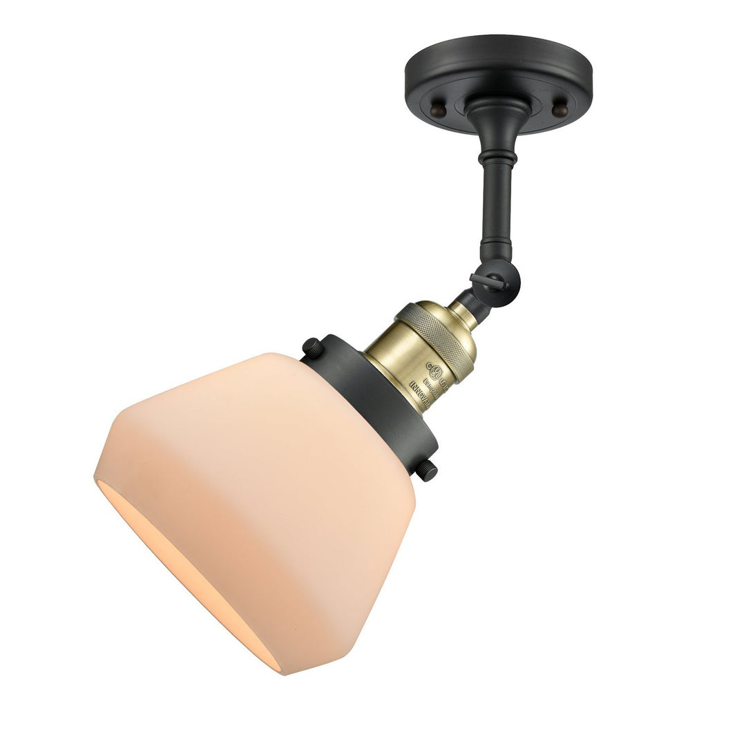 Innovations Franklin Restoration 201F-BAB-G171 Ceiling Light - Black Antique Brass