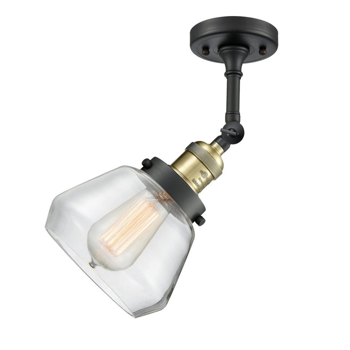 Innovations Franklin Restoration 201F-BAB-G172 Ceiling Light - Black Antique Brass