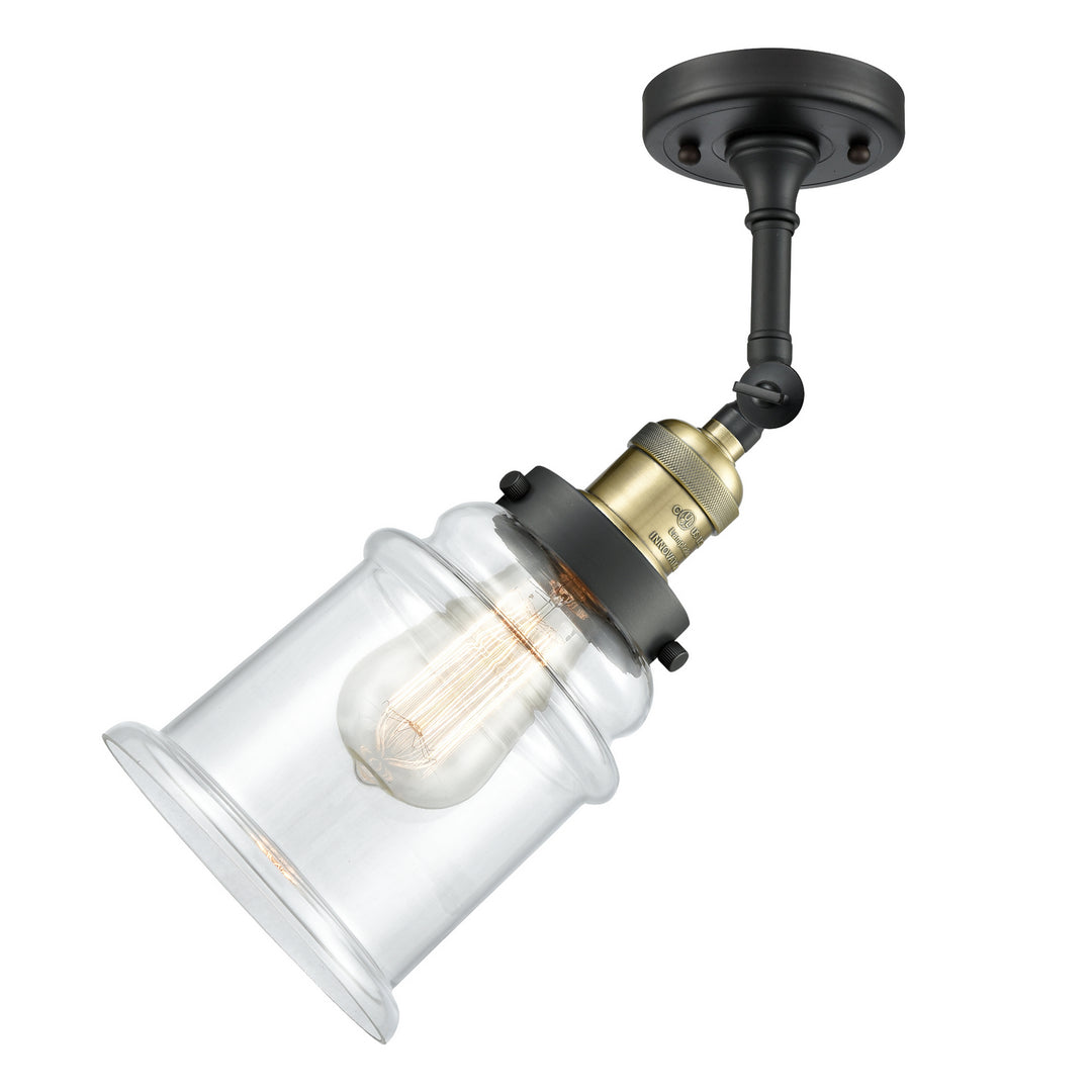 Innovations Franklin Restoration 201F-BAB-G182 Ceiling Light - Black Antique Brass