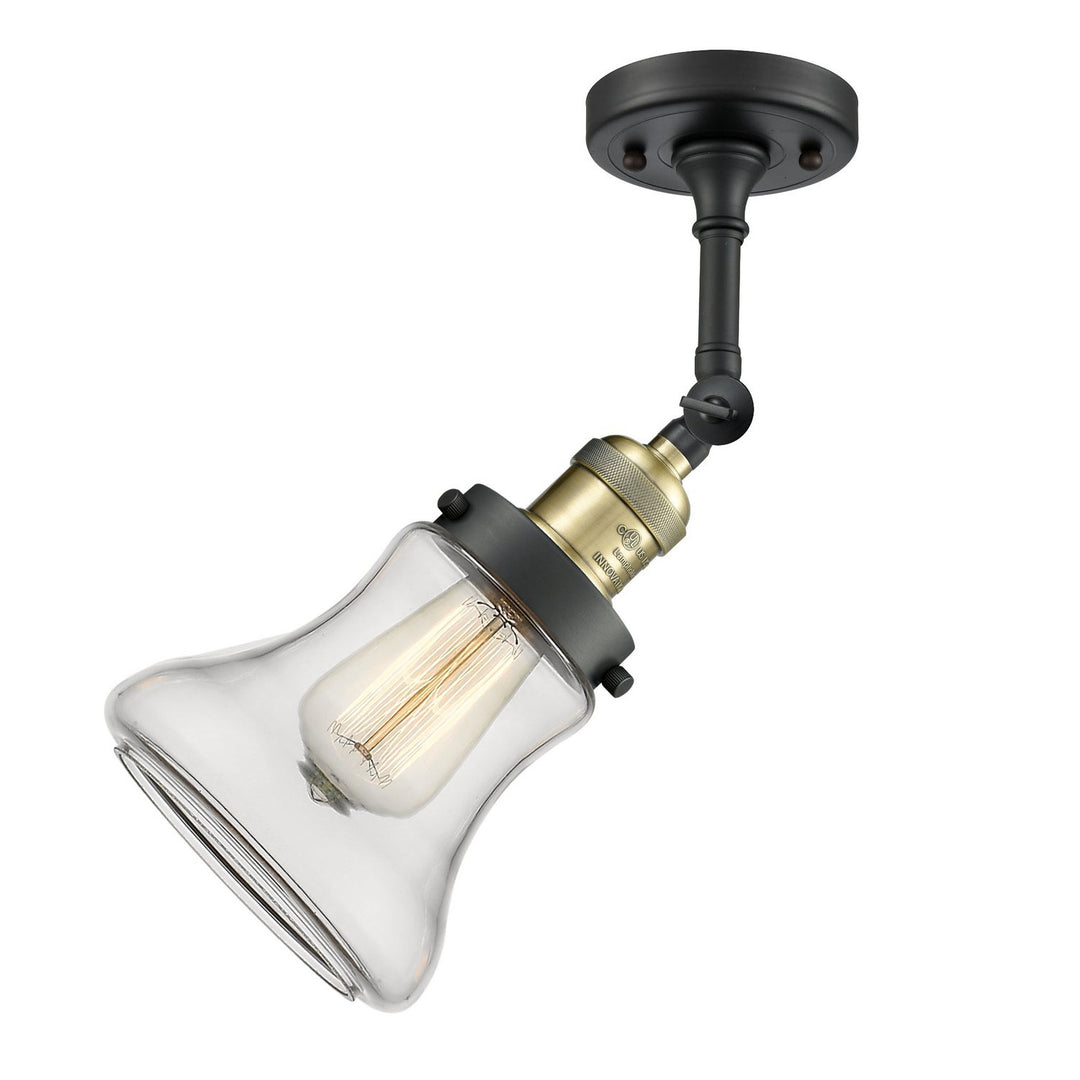 Innovations Franklin Restoration 201F-BAB-G192 Ceiling Light - Black Antique Brass