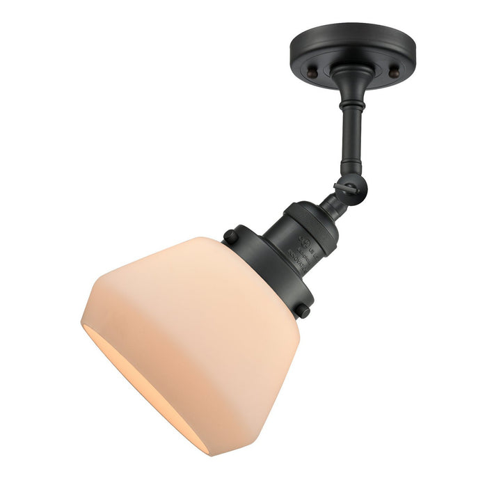 Innovations Franklin Restoration 201F-BK-G171 Ceiling Light - Matte Black