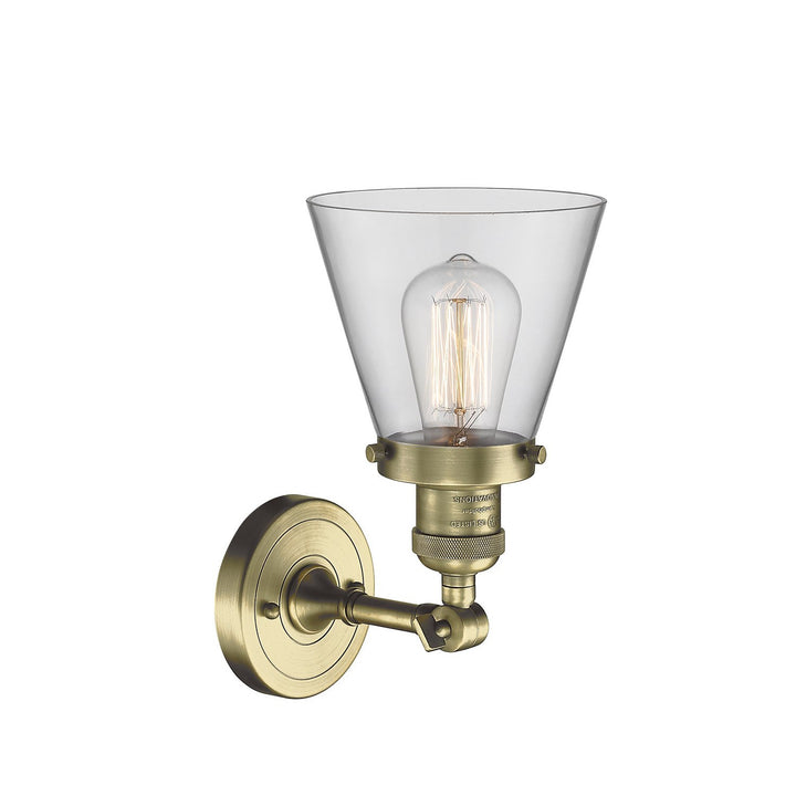 Innovations Franklin Restoration 203-AB-G62-LED Wall Sconce Light - Antique Brass