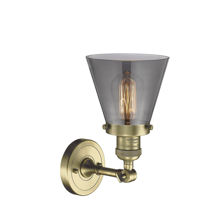 Innovations Franklin Restoration 203-AB-G63-LED Wall Sconce Light - Antique Brass