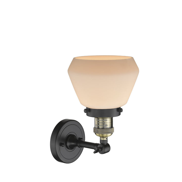 Innovations Franklin Restoration 203-BAB-G171-LED Wall Sconce Light - Black Antique Brass