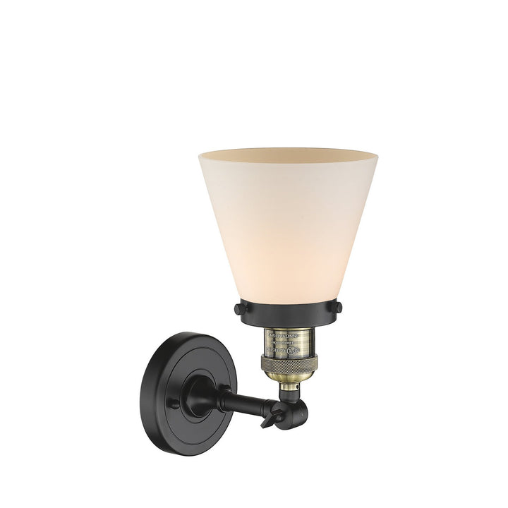 Innovations Franklin Restoration 203-BAB-G61-LED Wall Sconce Light - Black Antique Brass