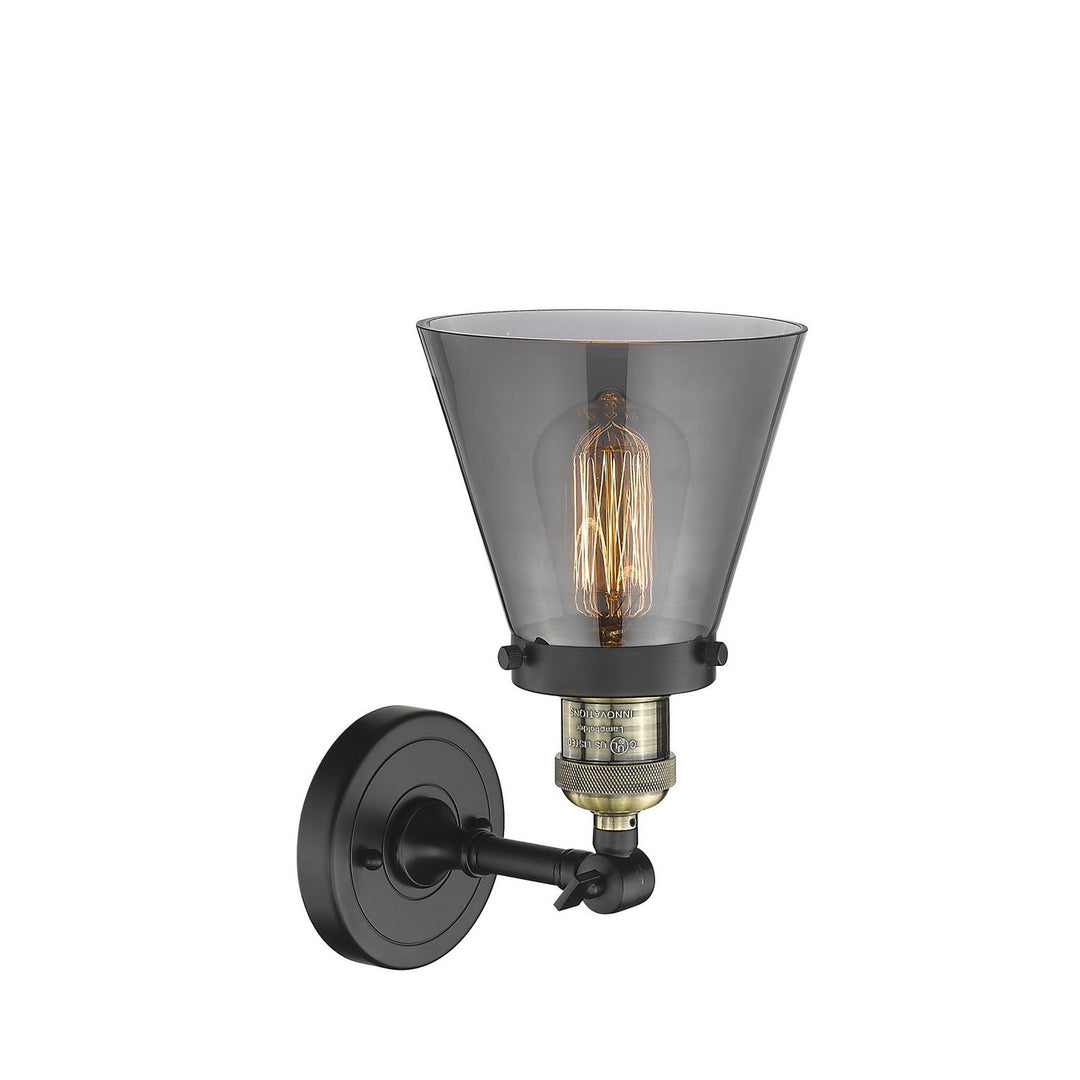 Innovations Franklin Restoration 203-BAB-G63-LED Wall Sconce Light - Black Antique Brass