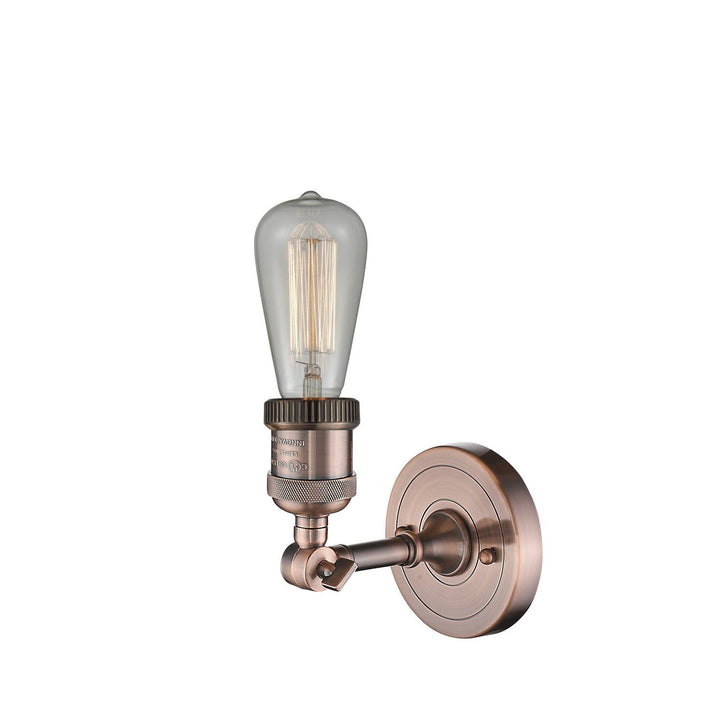 Innovations Franklin Restoration 203NH-AC-LED Wall Light - Antique Copper
