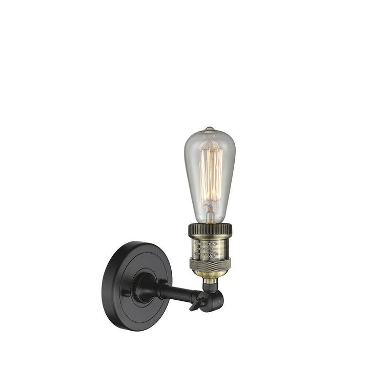 Innovations Franklin Restoration 203NH-BAB Wall Light - Black Antique Brass