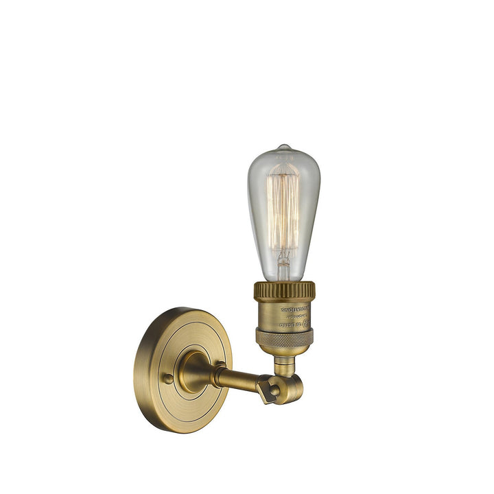 Innovations Franklin Restoration 203NH-BB Wall Light - Brushed Brass