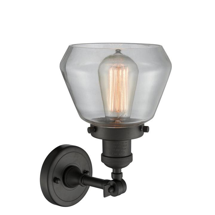 Innovations Franklin Restoration 203-OB-G172-LED Wall Sconce Light - Oil Rubbed Bronze