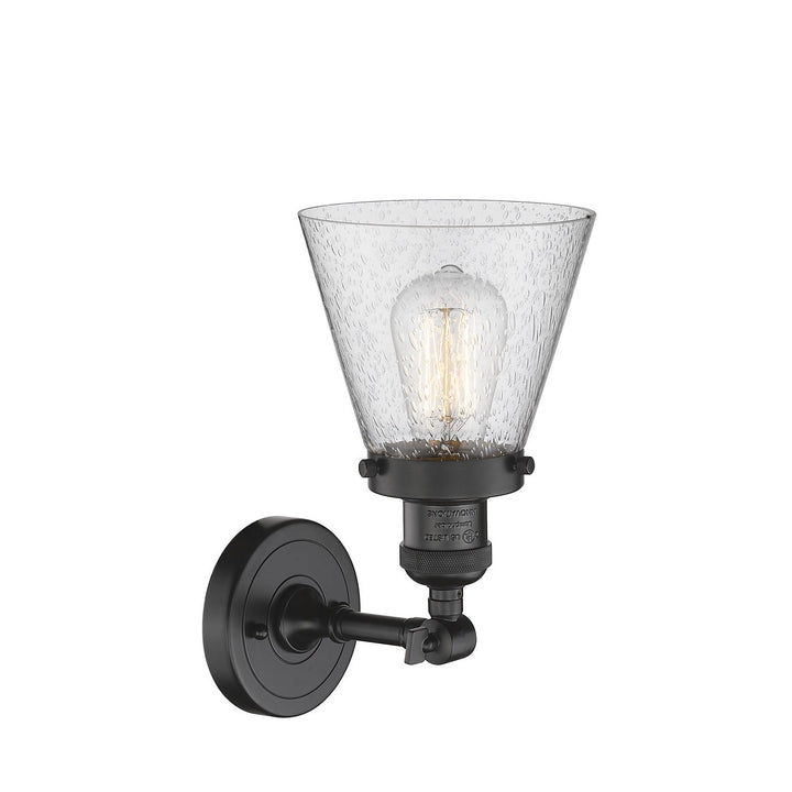 Innovations Franklin Restoration 203-OB-G64-LED Wall Sconce Light - Oil Rubbed Bronze